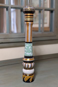 Hand-painted Pepper Mill